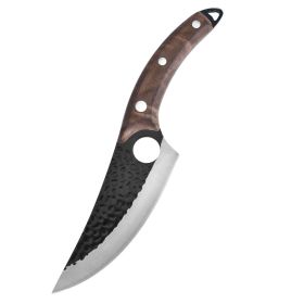 Kitchen knives (Option: Wood)